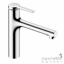 Смеситель для кухни с вытяжным изливом Hansgrohe Zesis M33 74804000 хром, S-Box lite