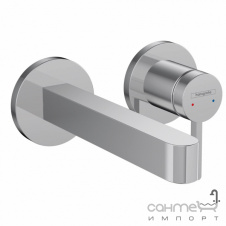 Смеситель для раковины скрытого монтажа Hansgrohe Finoris 180 76051000 хром