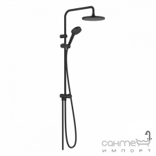 Душова стійка без змішувача Hansgrohe Vernis Blend 200 1jet reno 26272670 матовий чорний