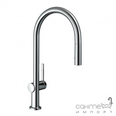 Смеситель для кухни с выдвижным изливом Hansgrohe Talis 2jet 72801000 хром