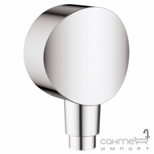 Шланговое подключение с защитой от обратного тока воды Hansgrohe FixFit S 26453140 бронза браш