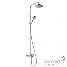 Душова стійка з термостатом Hansgrohe Vernis Blend 200 1jet 26274000 Chrome хром