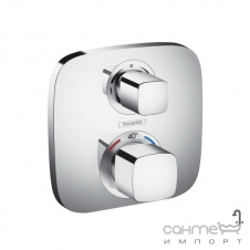 Внешняя часть термостата для ванны/душа 2-функционный Hansgrohe Ecostat E 15708000 Хром