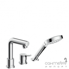 Смеситель для ванны врезной на три отверстия Hansgrohe Talis S 72416000 Хром