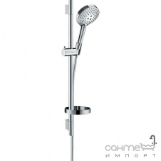 Фото - Душевой набор Hansgrohe PowderRain Raindance Select S 120 3jet P 27654000 хром Душевой набор Hansgrohe PowderRain Raindance Select S 120 3jet P 27654000 хром