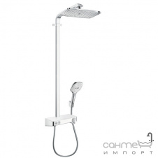 Душевая стойка Hansgrohe Raindance E ShowerTablet Select 300 27288400 хром/белый