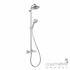 Душевой гарнитур с верхним душем Hansgrohe Raindance Select Showerpipe 240 1jet 27115000 хром Вінниця