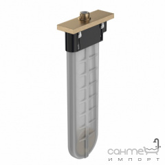 Внешняя часть врезного шлангового подключения Hansgrohe sBox Square 28010990 золото Чернігів