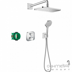 Душова система прихованого монтажу Hansgrohe Croma E 280 1jet 27953000 хром Херсон