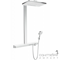 Душова система версія EcoSmart Hansgrohe Showerpipes Rainmaker Select 460 2jet 27028400 білий/хром Чернігів