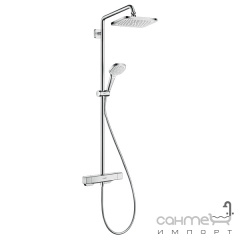 Душевая стойка с смесителем-термостатом Hansgrohe Croma E 27630000 хром Киев