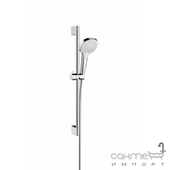 Душевой гарнитур версия EcoSmart Hansgrohe Croma Select E Multi 26581400 белый/хром Бердичів