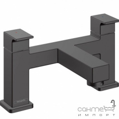 Змішувач для ванни на 2 отвори Hansgrohe Vernis Shape 71452670 матовий чорний Харків