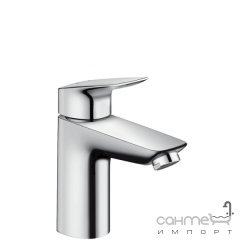 Смеситель для раковины CoolStart, без донного клапана Hansgrohe Logis 71103000 Хром Запоріжжя