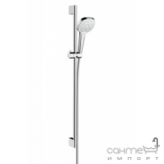 Душевой гарнитур версия EcoSmart Hansgrohe Croma Select E Multi 26591400 белый/хром Кропивницький