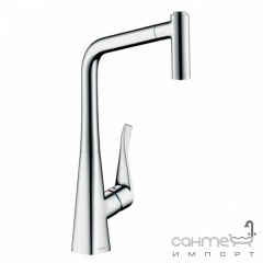 Смеситель для кухни с вытяжным изливом Hansgrohe Metris M71 14780000 хром Хмельницький