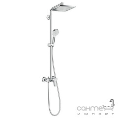 Душевая стойка Hansgrohe Crometta E 240 1jet Showerpipe 27284000 хром Кропивницький