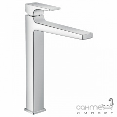 Смеситель для раковины с донным клапаном push-open Hansgrohe Metropol 260 32512000 хром Буча