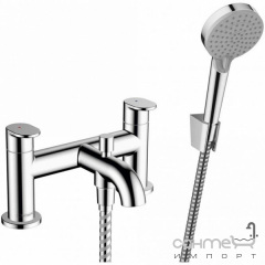 Смеситель врезной с душевым гарнитуром Hansgrohe Vernis Blend 71461000 хром Чернігів