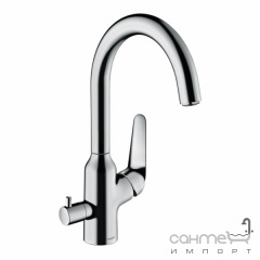 Смеситель для кухни с вентилем Hansgrohe Focus M42 71803000 хром Васильків