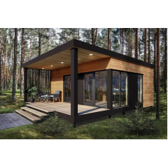 Каркасно-щитовой модульный дом 50 м2 под ключ Киев