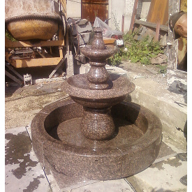 Фонтан для площади гранитный 130х150 см