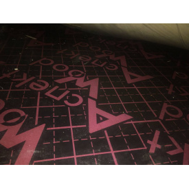 Фанера 18 мм ламінована для опалубки тополя (4-6 циклів) 1250х2500 Китай