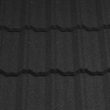 Композитная черепица Metrotile Metro Classic 1335х415 мм Coal Black