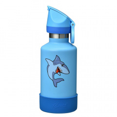Термопляшка дитяча Cheeki Insulated Kids 400 мл Shark (KIB400SK1) Ромни