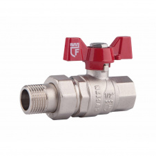 Кран кульовий Американка SD Forte 1" прямий SF220W25