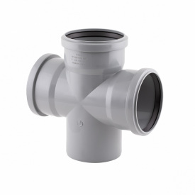 Хрестовина каналізаційна TA Sewage 110 90°