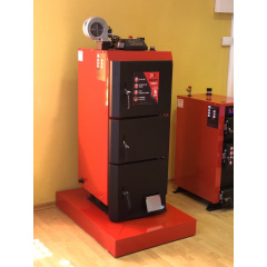 Котел KRAFT Lux 20 кВт с автоматикой сталь 6 мм горение 8-18 часов Хмельницкий