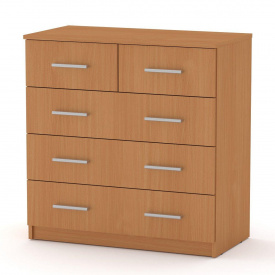 Комод 2+3 Компанит 810х417х828 мм дсп бук