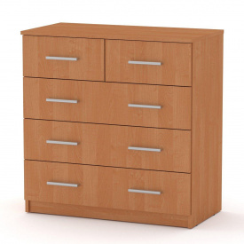 Комод 2+3 Компанит 810х417х828 мм дсп ольха