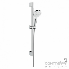 Душовий гарнітур Hansgrohe Crometta Vario EcoSmart 26534400 білий/хром