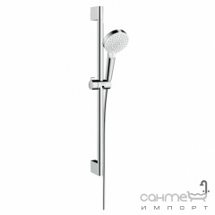 Душовий гарнітур Hansgrohe Crometta Vario Green 26555400 білий/хром Київ
