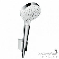 Душовий гарнітур Hansgrohe Crometta Vario EcoSmart 26693400 білий/хром