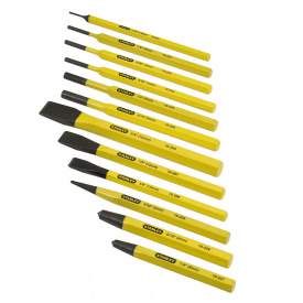 Набір бородків та слюсарних зубил Stanley 12 шт