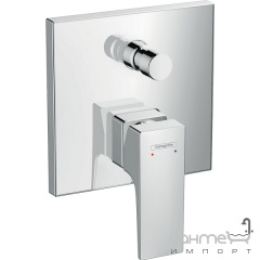 Змішувач для ванни прихованого монтажу Hansgrohe Metropol 32546000 хром Первомайськ