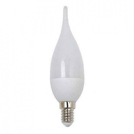Лампа світлодіодна свічка на вітрі CF37 6W E14 220V 4200K Horoz 001-004-00062