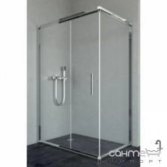 Прямоугольная душевая кабина Veronis Minnesota 1200x800 профиль хром, прозрачное стекло Черкаси