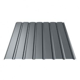 Профнастил Ruukki Т15 Rough Matt 0,45 мм RR-2h3 (Серый графит)