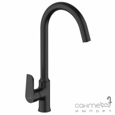 Фото - Смеситель для кухни Imprese Vaclav f03406410AA матовый черный Смеситель для кухни Imprese Vaclav f03406410AA матовый черный