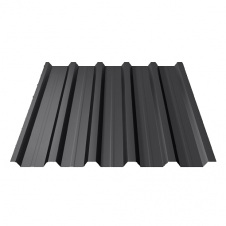 Фото - Профнастил Ruukki Т35 Pural Matt 0,50 мм RR-33 (Чорний) Профнастил Ruukki Т35 Pural Matt 0,50 мм RR-33 (Чорний)