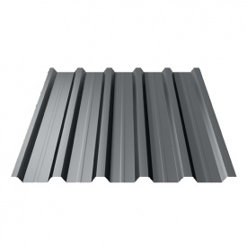 Профнастил Ruukki Т35 Rough Matt 0,50 мм RR-2h3 (Сірий графіт)