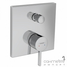Змішувач прихованого монтажу для ванни/душа Hansgrohe Finoris 76416700 Matt White матовий білий