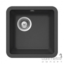 Гранитная кухонная мойка Schock Cristalite Solido N75 13 nero