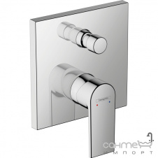 Смеситель для ванны скрытого монтажа Hansgrohe Vernis Shape 71469000 хром