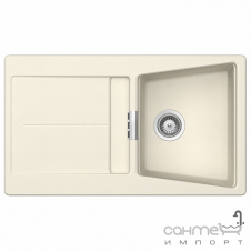 Гранітна кухонна мийка Schock Cristadur Opus D100 оборотна 86 chocolate