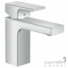 Фото - Смеситель для раковины с донным клапаном Hansgrohe Vernis Shape 71568000 хром Смеситель для раковины с донным клапаном Hansgrohe Vernis Shape 71568000 хром
